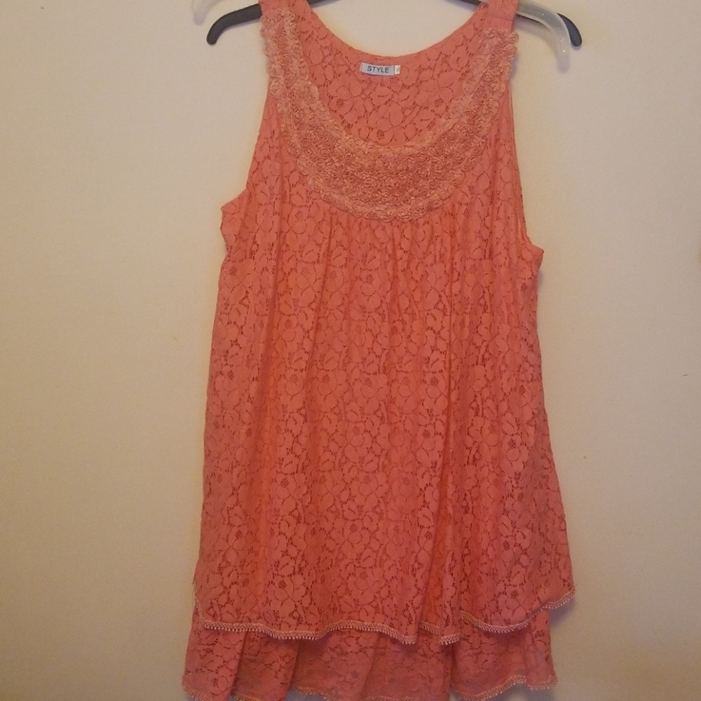 Coral Dress/Top Xl